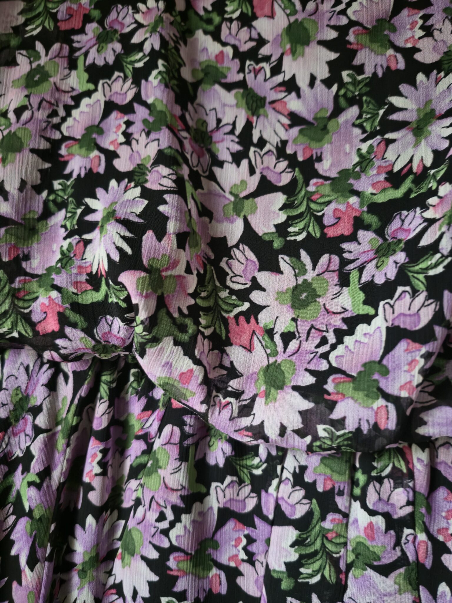 Image for ZARA - Mid-Length Floral Dress