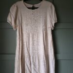 Featured thumbnail for TWIK - Cream and white gingham dress