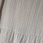 Thumbnail for TWIK - Cream and white gingham dress
