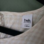 Thumbnail for TWIK - Cream and white gingham dress