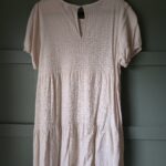 Thumbnail for TWIK - Cream and white gingham dress