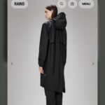 Thumbnail for RAINS Fishtail Parka Rain Jacket - Unisex XS