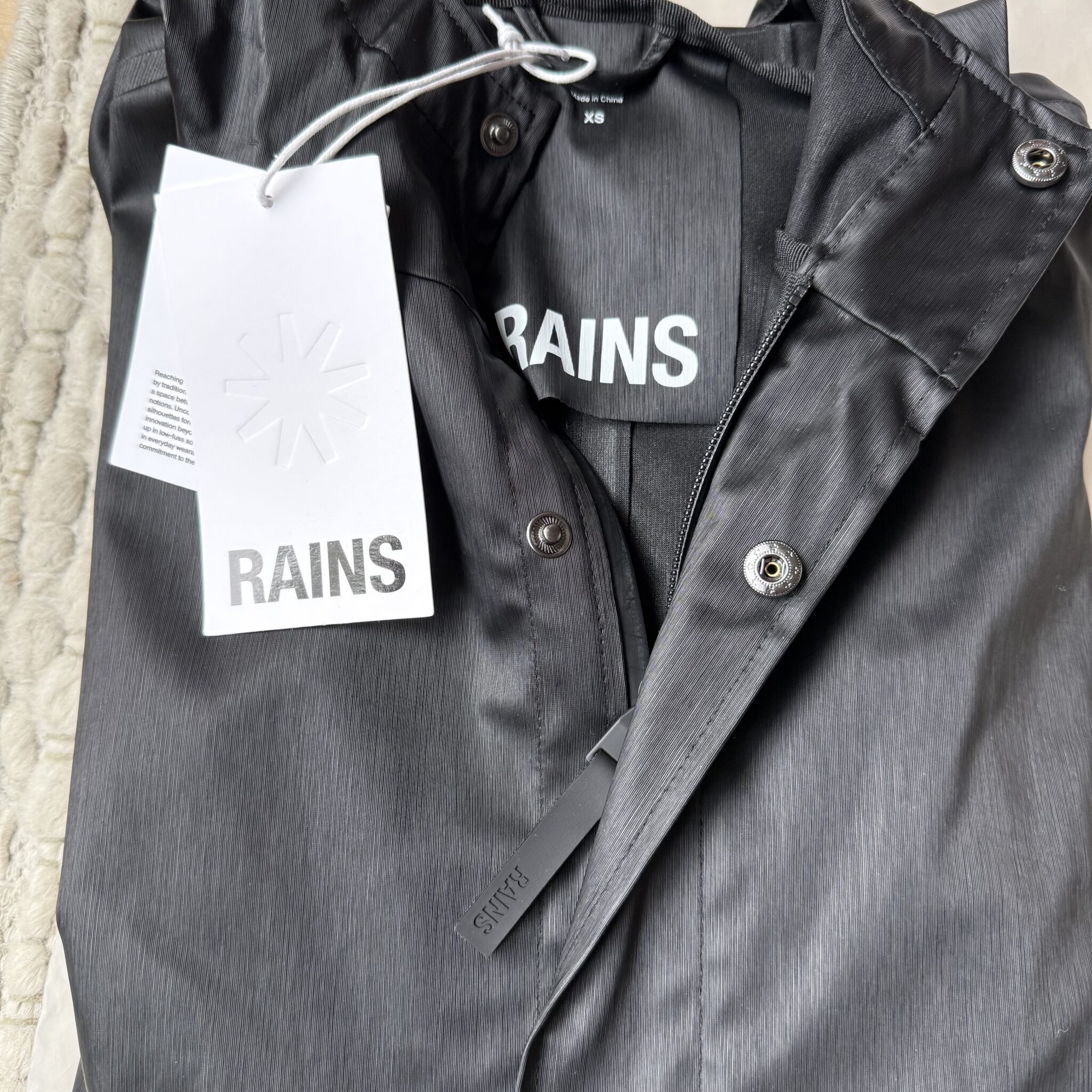 Image for RAINS Fishtail Parka Rain Jacket - Unisex XS