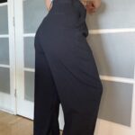 Featured thumbnail for Lululemon dress trousers size 10 navy blue