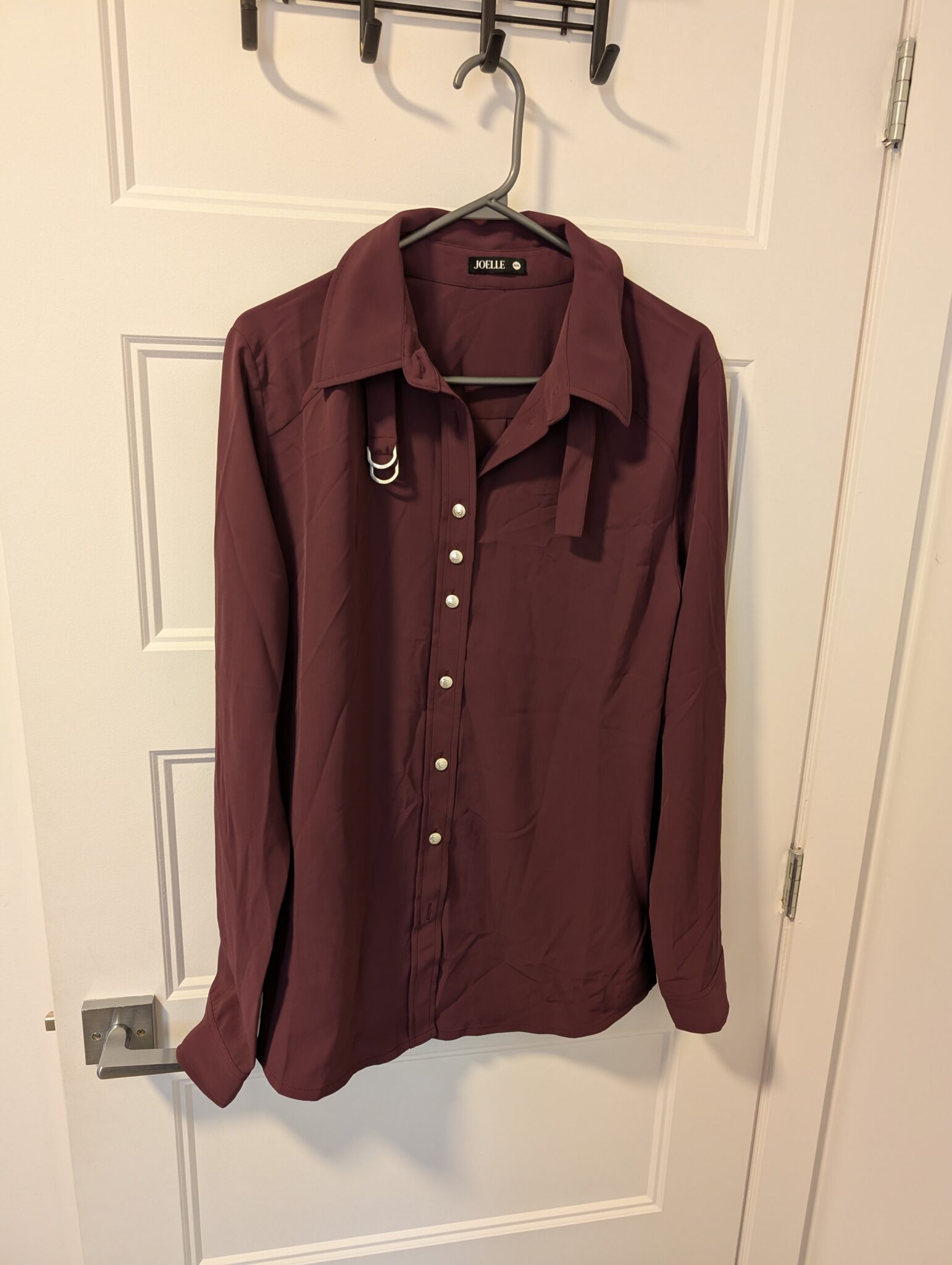 Featured image for Joelle/Blouse Bordeaux Sz M