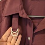 Thumbnail for Joelle/Blouse Bordeaux Sz M