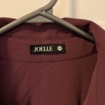 Thumbnail for Joelle/Blouse Bordeaux Sz M