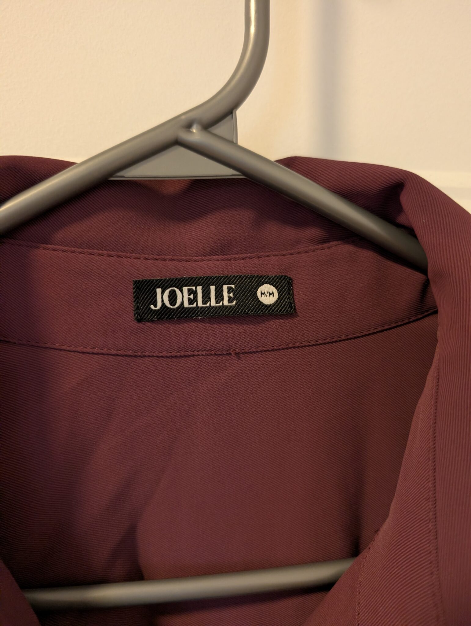 Image for Joelle/Blouse Bordeaux Sz M