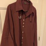 Thumbnail for Joelle/Blouse Bordeaux Sz M