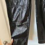 Thumbnail for Le Fou Wilfred shiny black trousers size 8