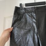 Thumbnail for Le Fou Wilfred shiny black trousers size 8