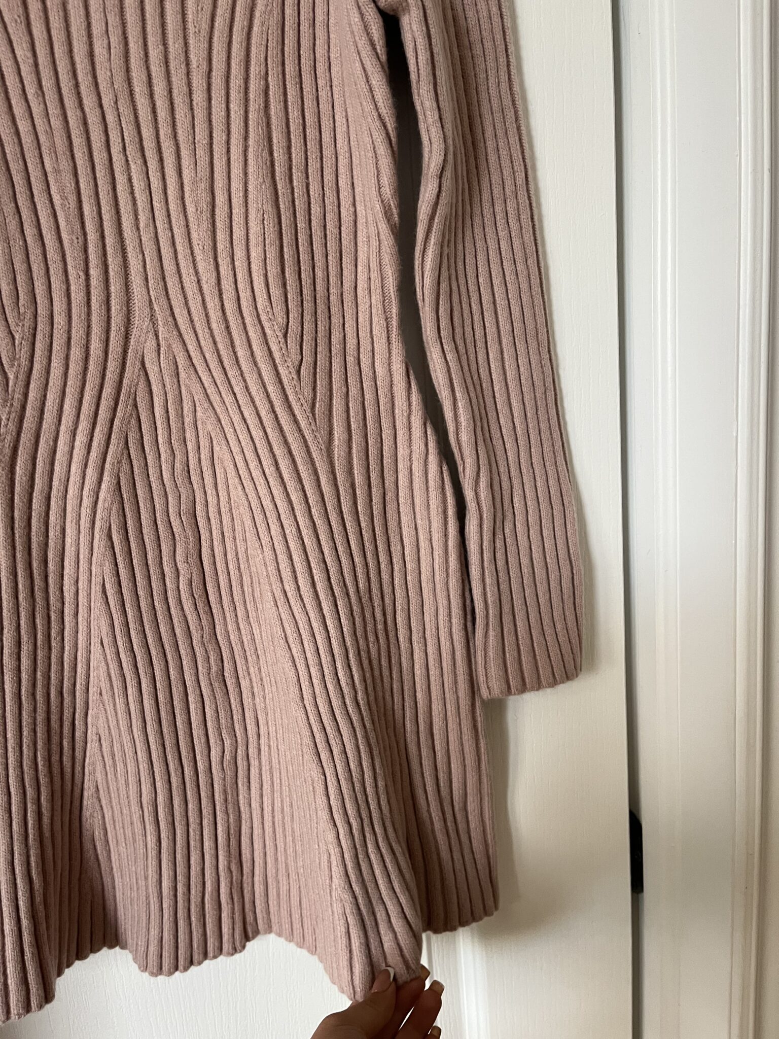 Image for H&M pink jumper dress size M