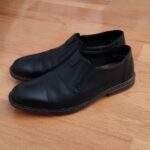 Featured thumbnail for Chaussures noires Rieker en cuir