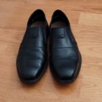 Thumbnail for Chaussures noires Rieker en cuir