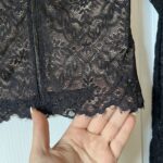Thumbnail for Wilfred Aritzia black lace blouse