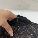 Thumbnail for Wilfred Aritzia black lace blouse
