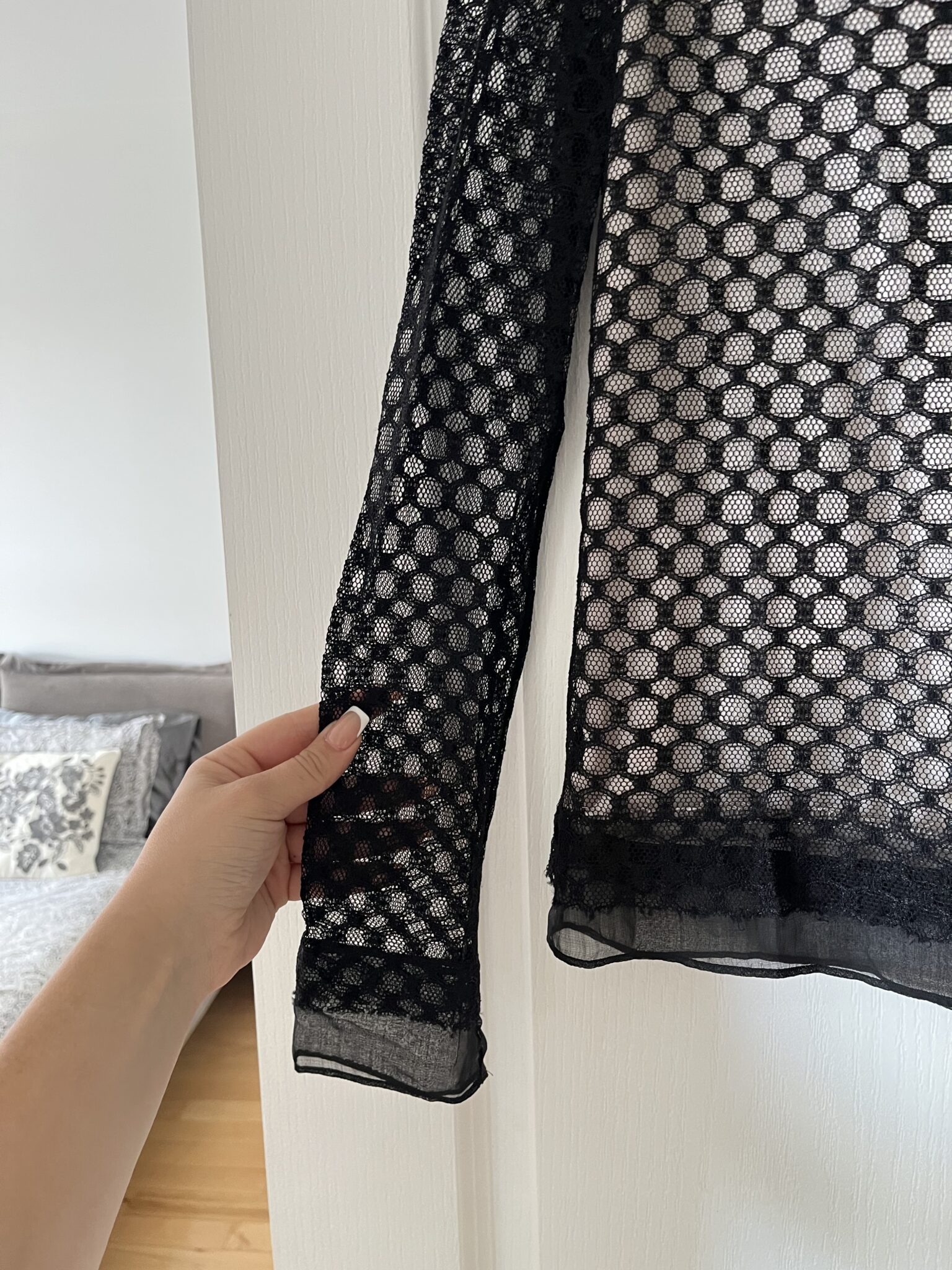 Image for Diane Von Furstenberg lace blouse