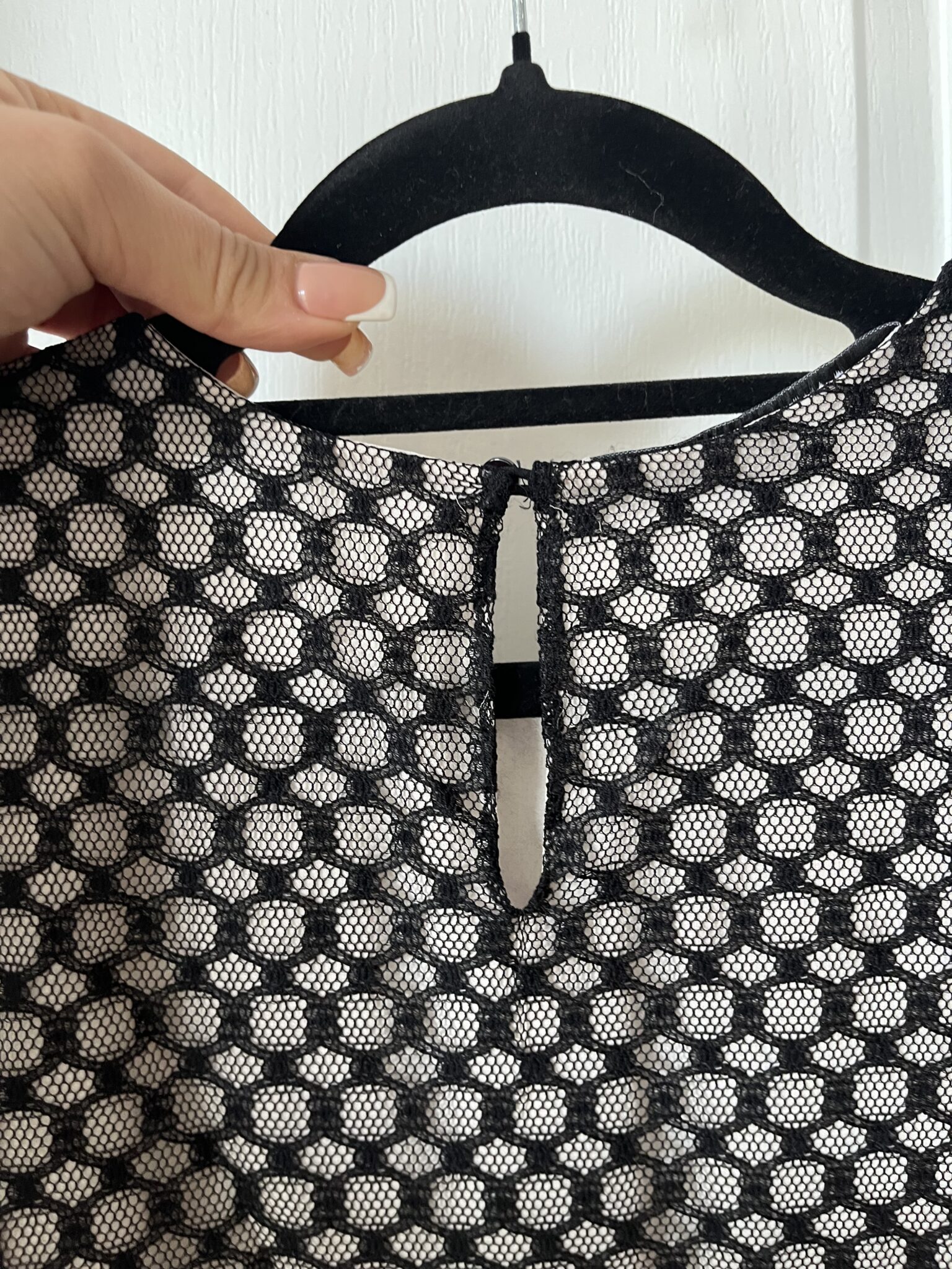 Image for Diane Von Furstenberg lace blouse