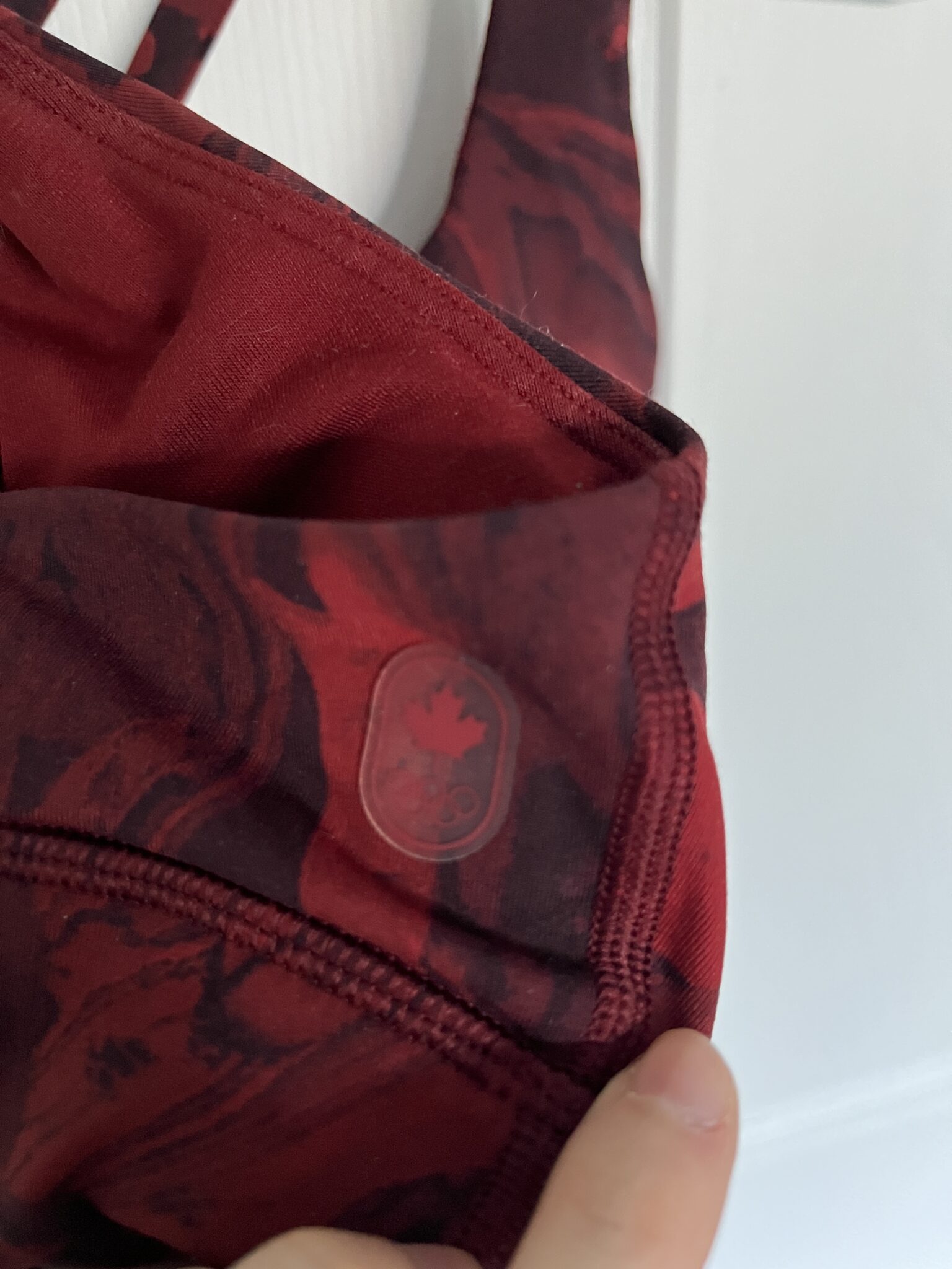 Image for Lululemon Team Canada sports bra