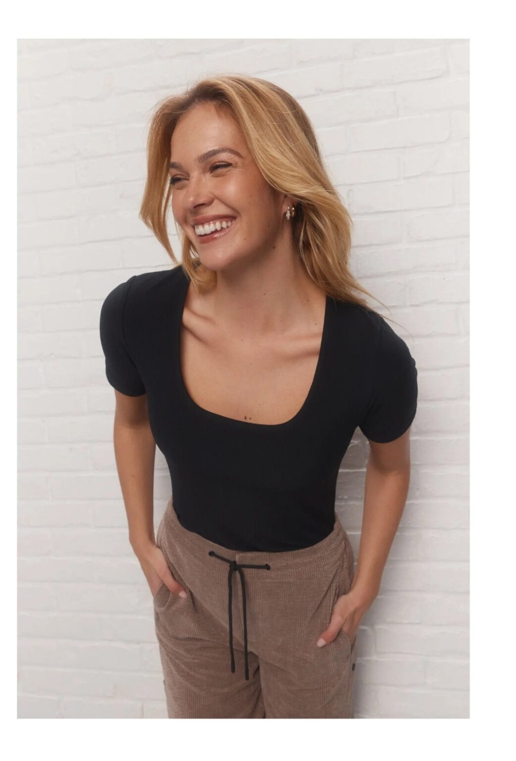 Image for Joelle black t-shirt