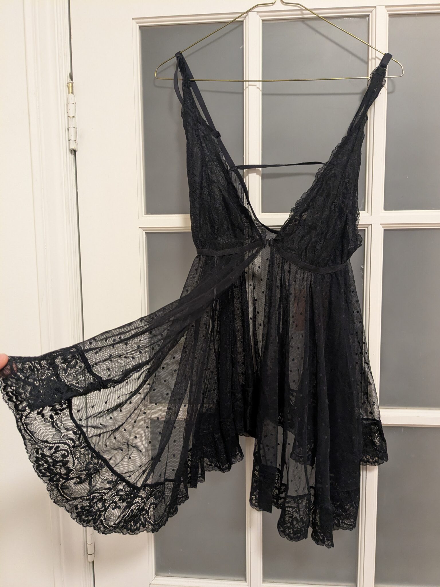 Image for Plumetis lace nightie