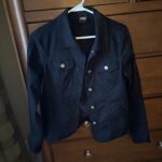 Featured thumbnail for Manteau de jeans noir