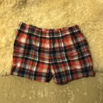 Featured thumbnail for Shorts à carreaux bébé naissant