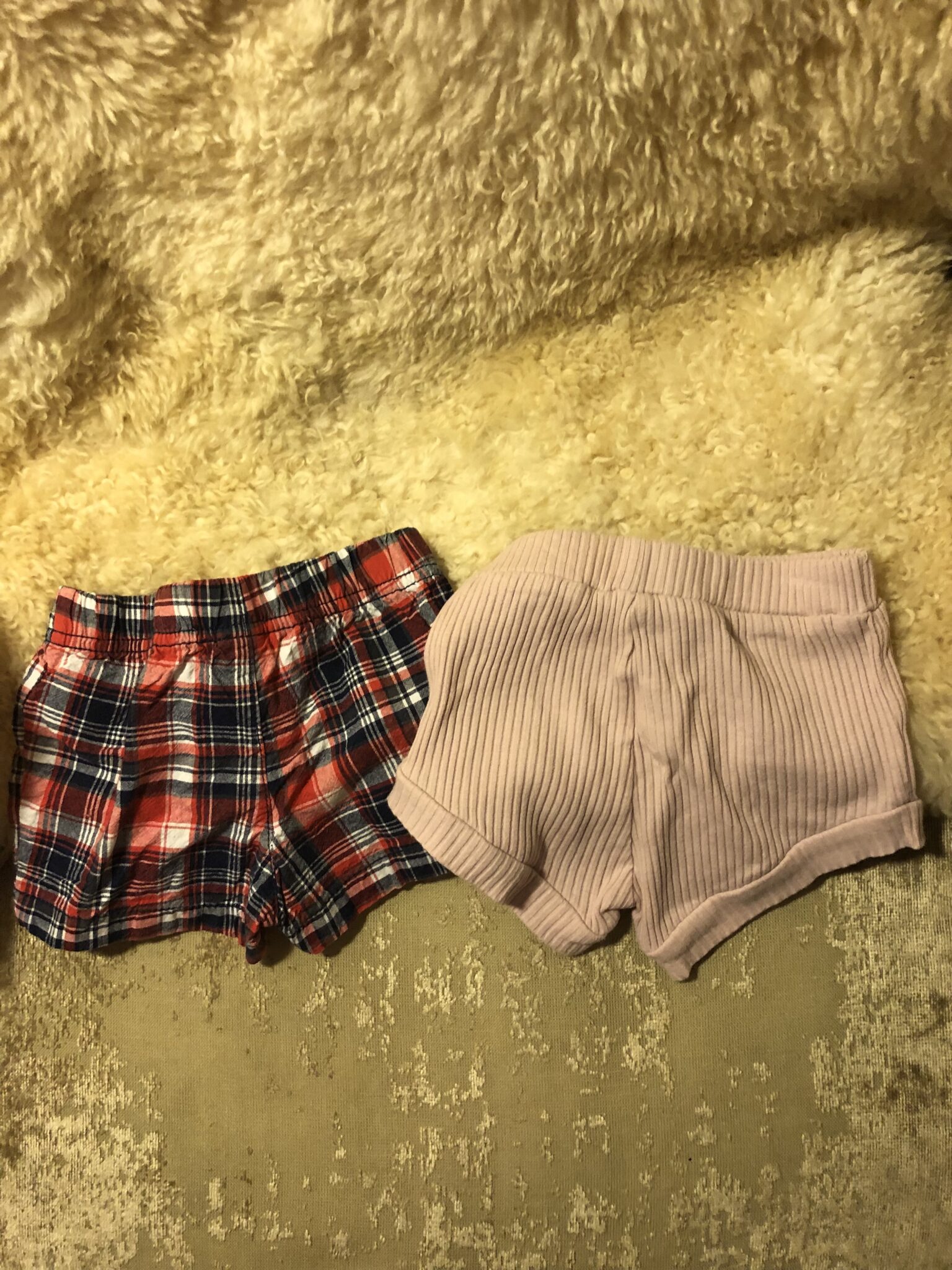 Image for Shorts à carreaux bébé naissant