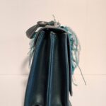 Thumbnail for LIU JO Darsena Handbag, in Dark Green with Feathers