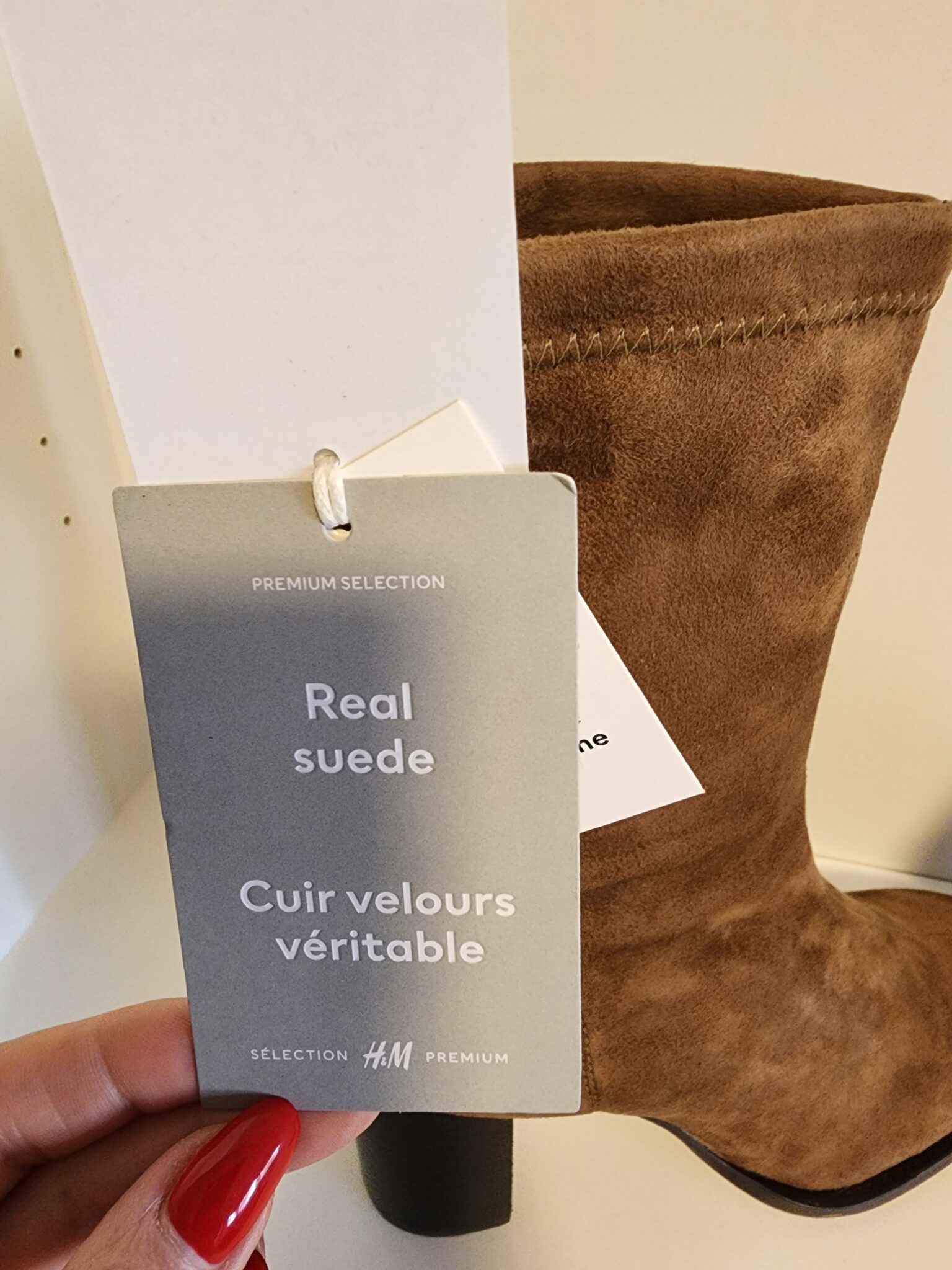 Image for H&M Premium Selection Leather Ankle Boots