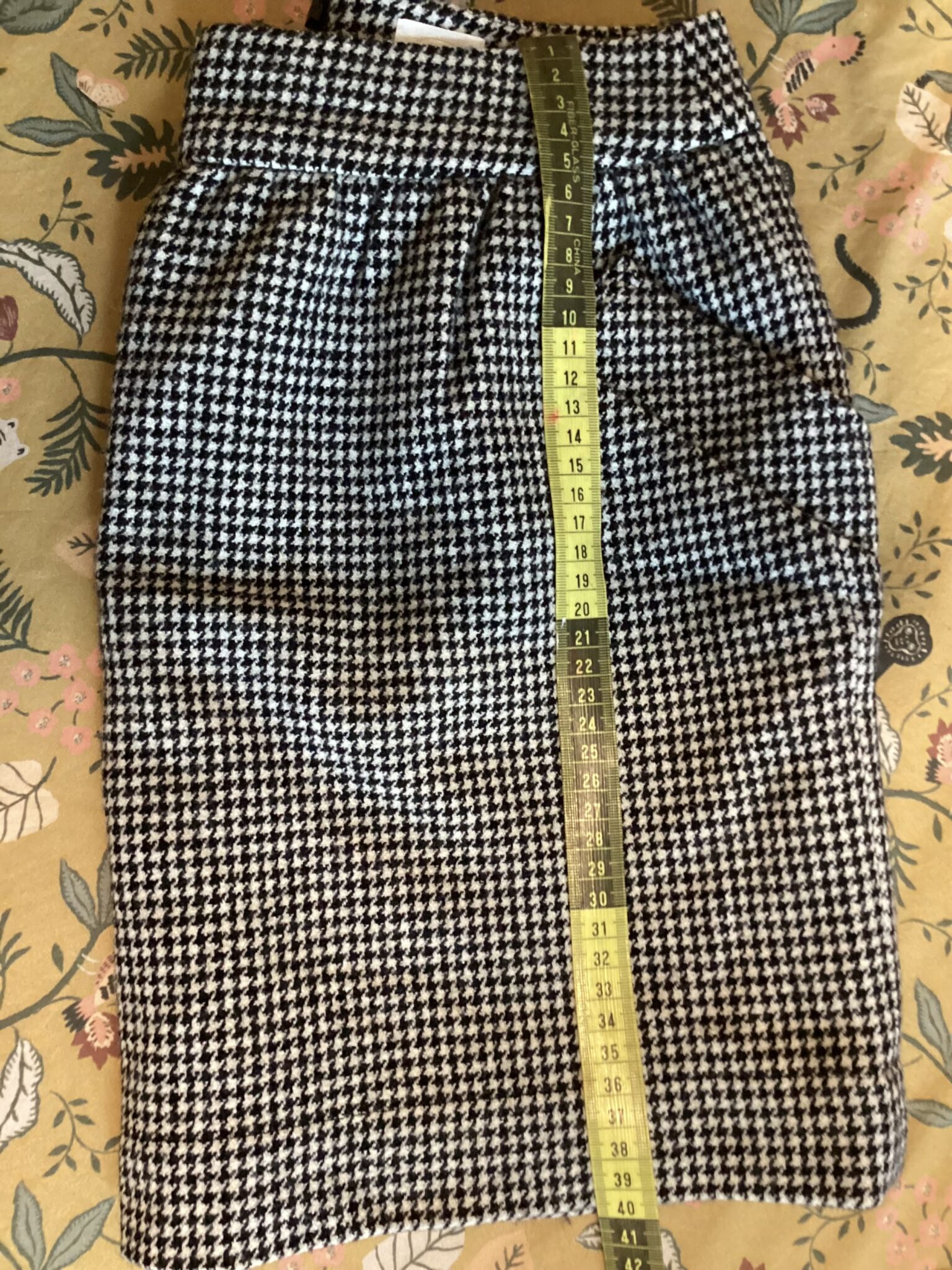 Image for Jupe au motif « pied de poule » Des Petits Hauts