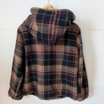 Thumbnail for Manteau de laine à carreaux Woolrich, small