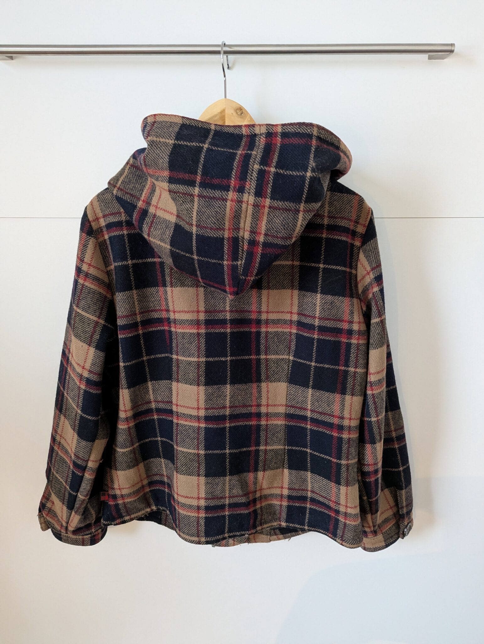 Image for Manteau de laine à carreaux Woolrich, small
