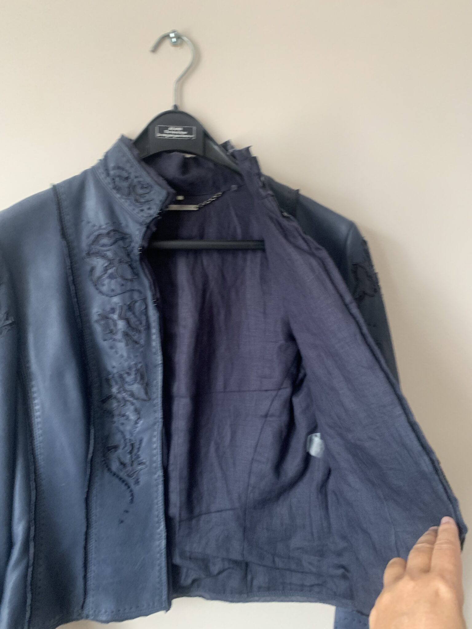 Image for Veste de cuir XS Élie Tahari