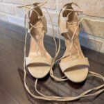 Featured thumbnail for Sandale talon haut a lacets