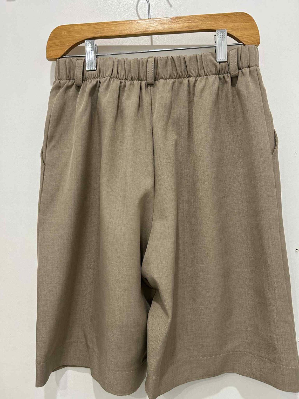Image for Mimz grey mottled Bermuda shorts (M)