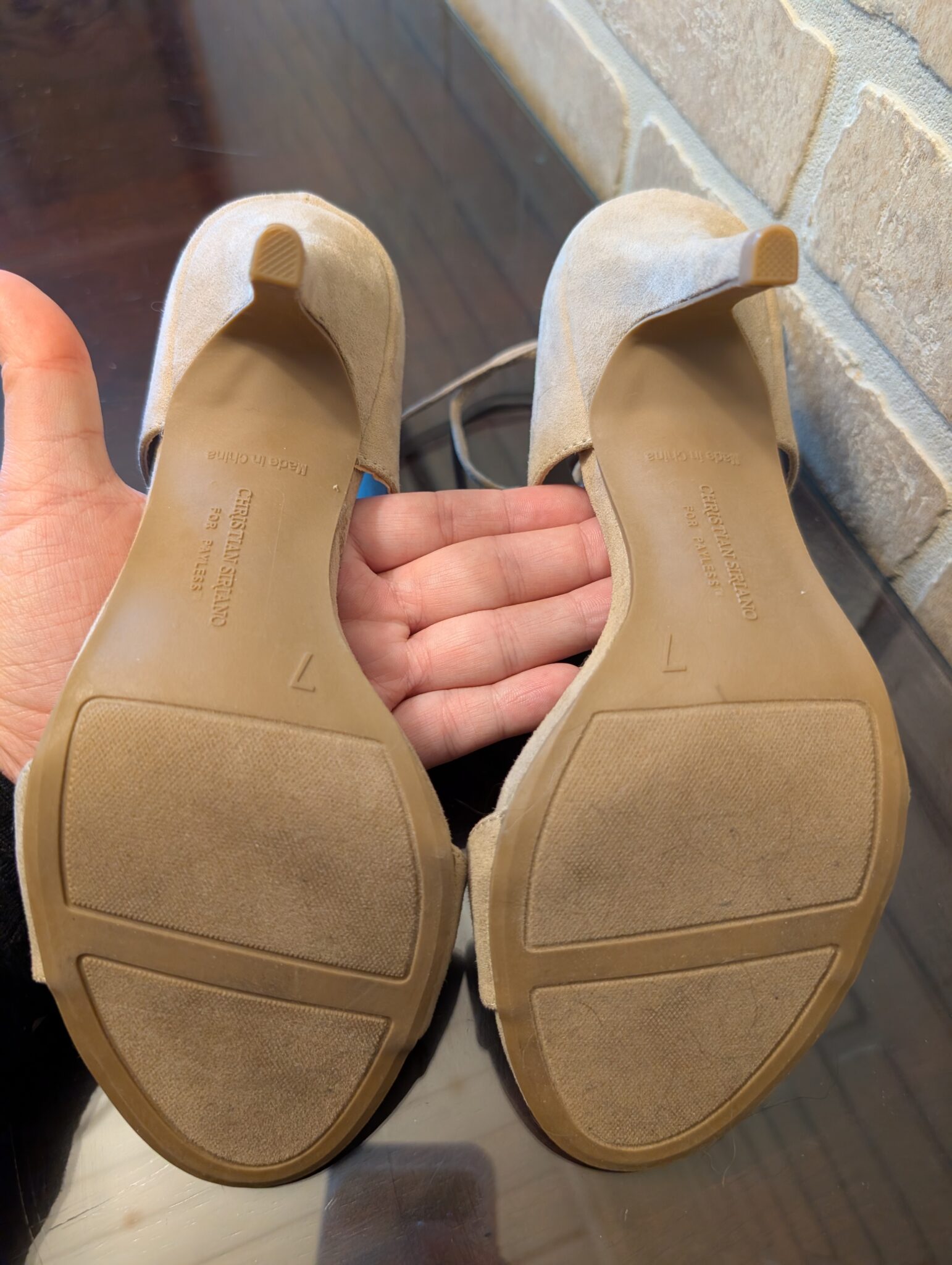 Image for Sandale talon haut a lacets