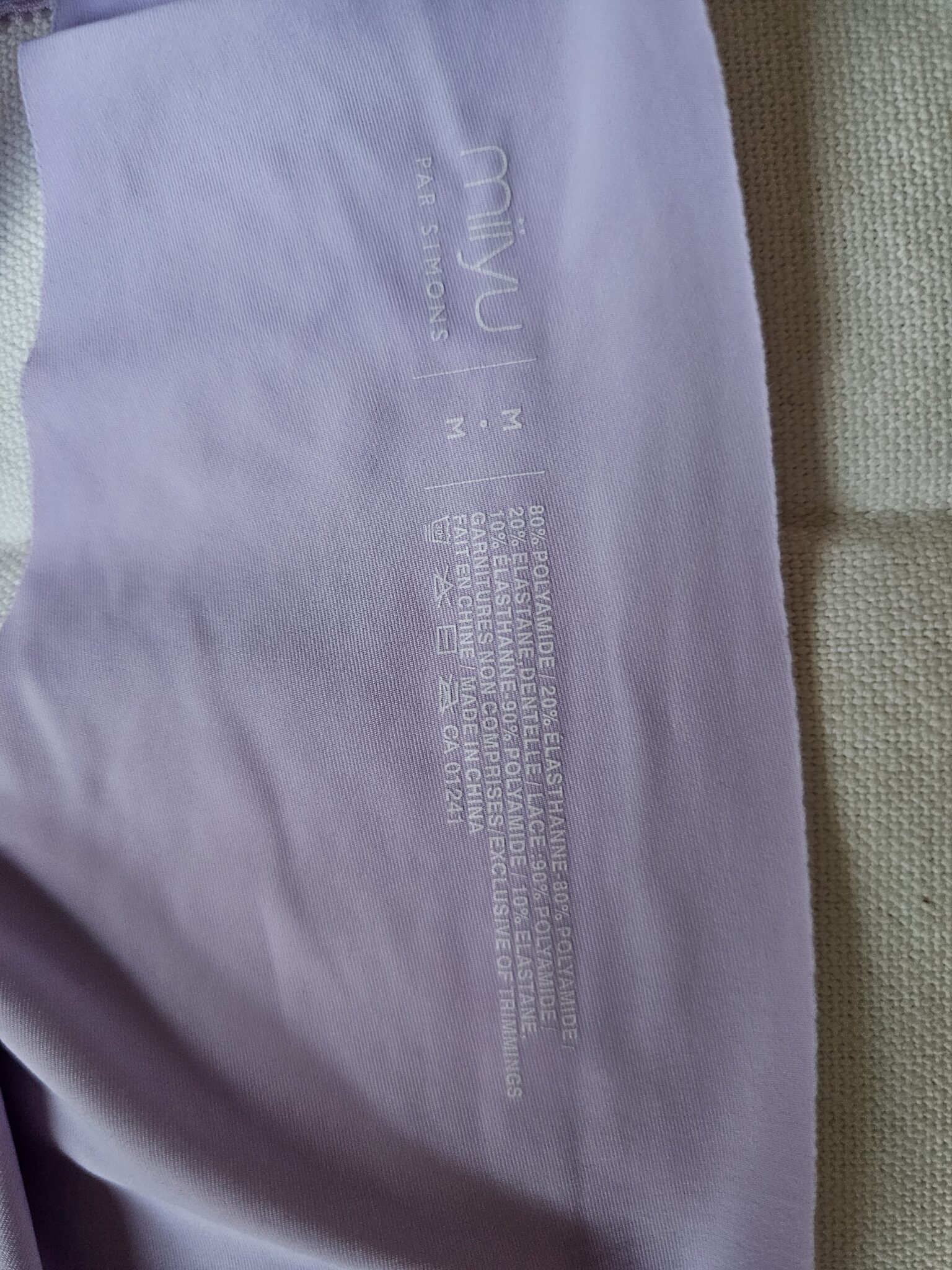 Image for culotte cheeky en dentelle
