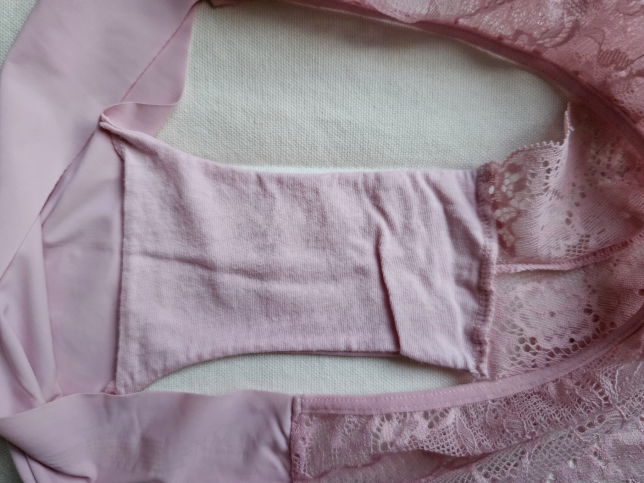 Image for culotte dentelle rose
