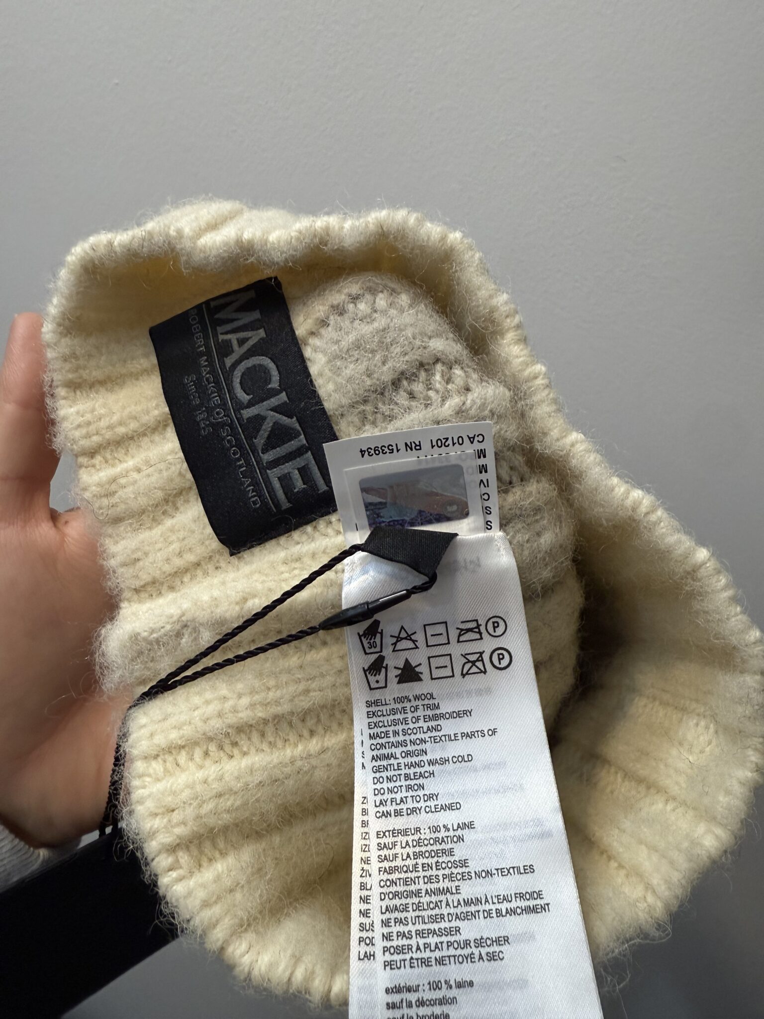 Image for Canada Goose Ribbed slouchy hat
