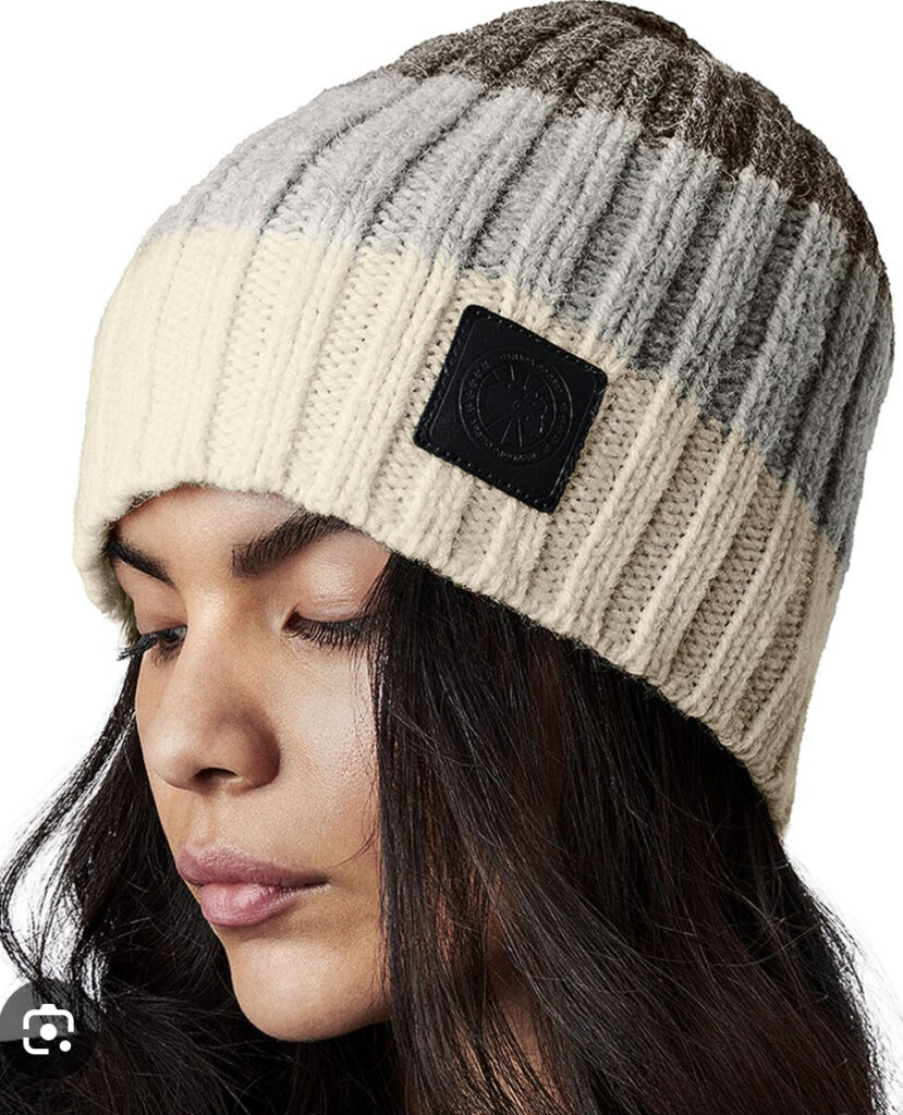 Image for Canada Goose Ribbed slouchy hat