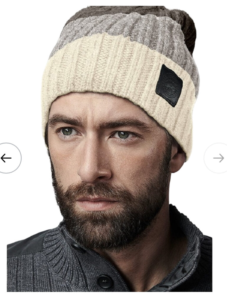 Image for Canada Goose Ribbed slouchy hat