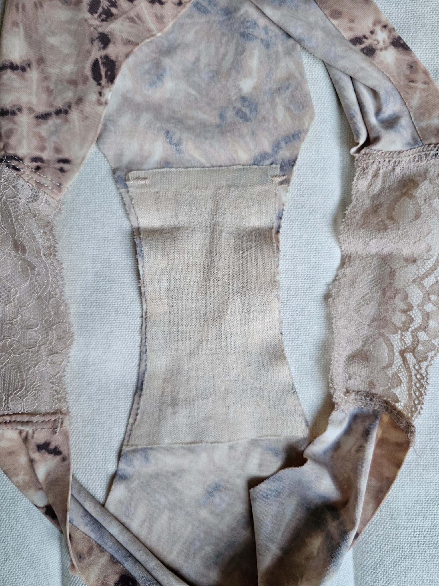 Image for culotte cheeky Danskin motif tie dye.
