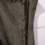 Thumbnail for Joseph Ribkoff/Robe Midi en suède kaki Sz 10