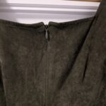 Thumbnail for Joseph Ribkoff/Robe Midi en suède kaki Sz 10