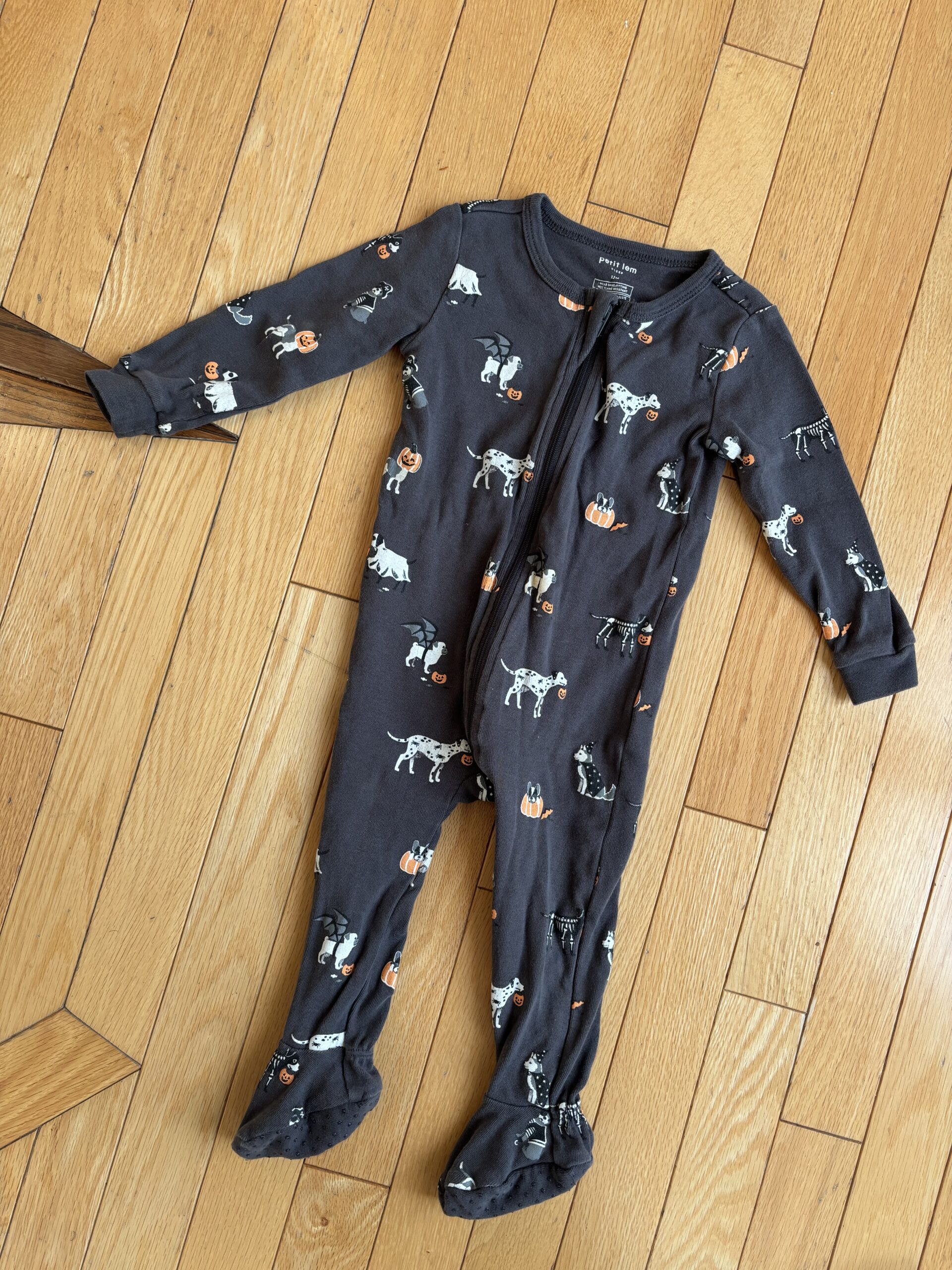Pyjama Halloween ajusté Petit Lem seconde main