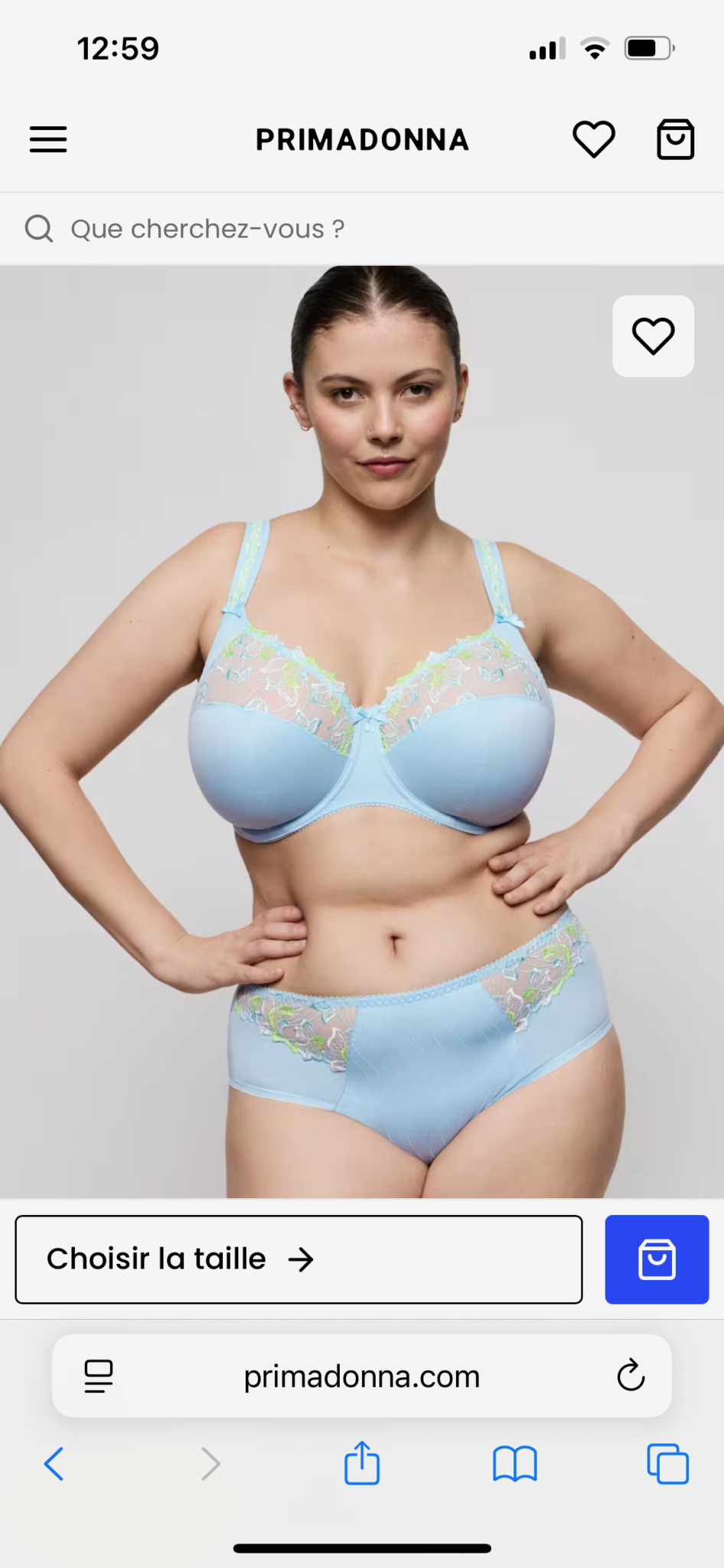 Image for New Primadonna bra