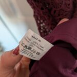 Thumbnail for Robe en crochet rouge bordeaux Monoprix t.36