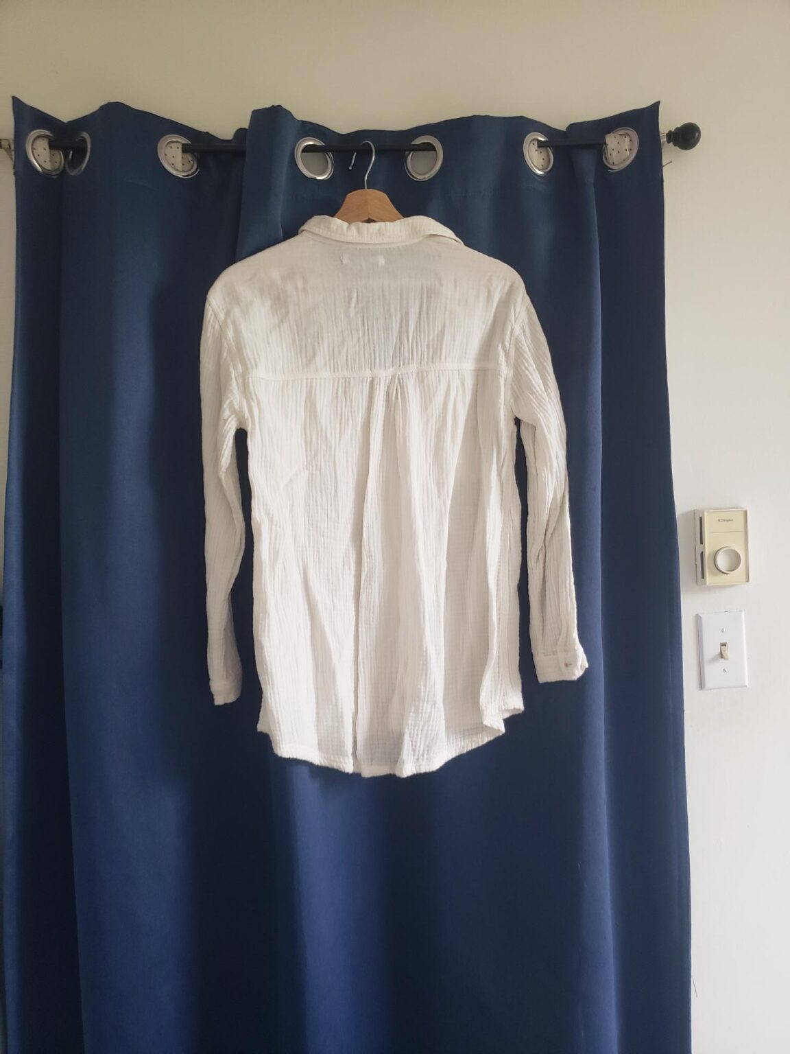 Image for chemise blanc cassée en Gaze de coton