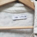 Thumbnail for chemise blanc cassée en Gaze de coton